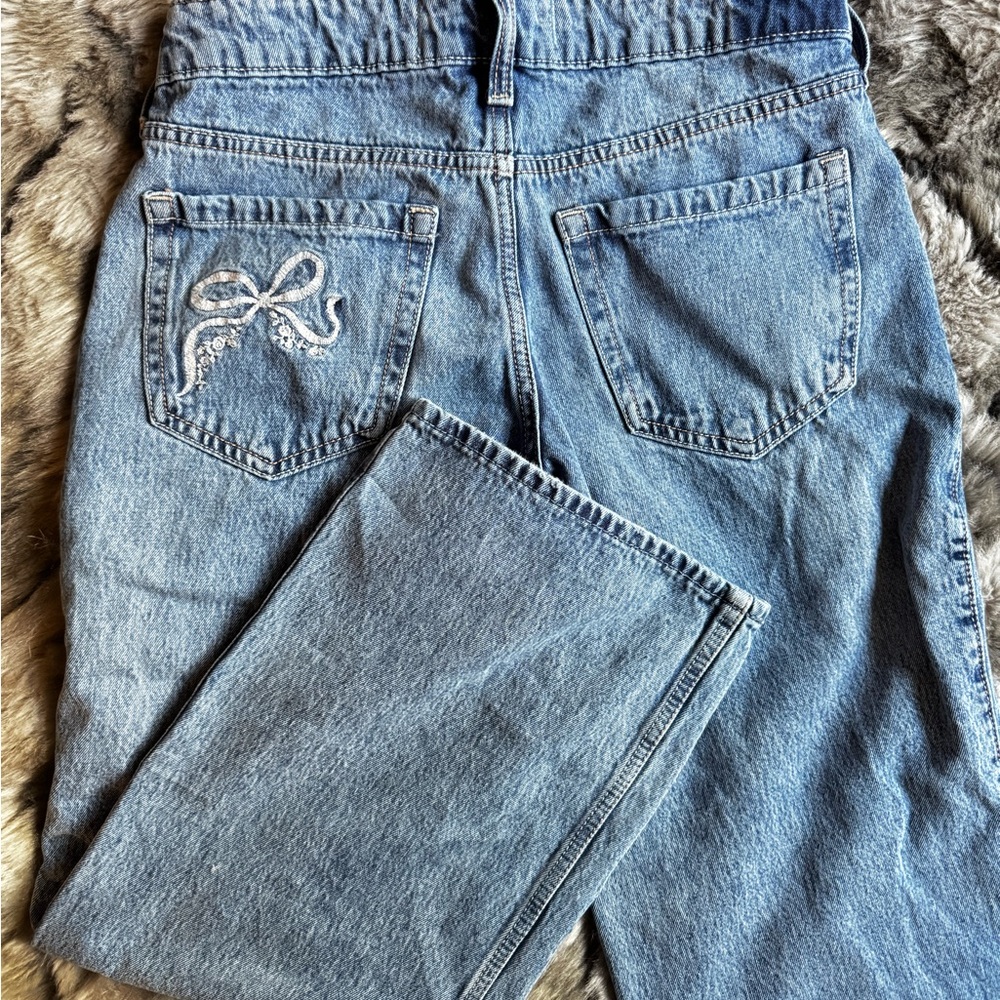 Women's Blue Denim Hollister Jeans